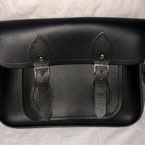 Brand new The Cambridge Satchel black leather bag.